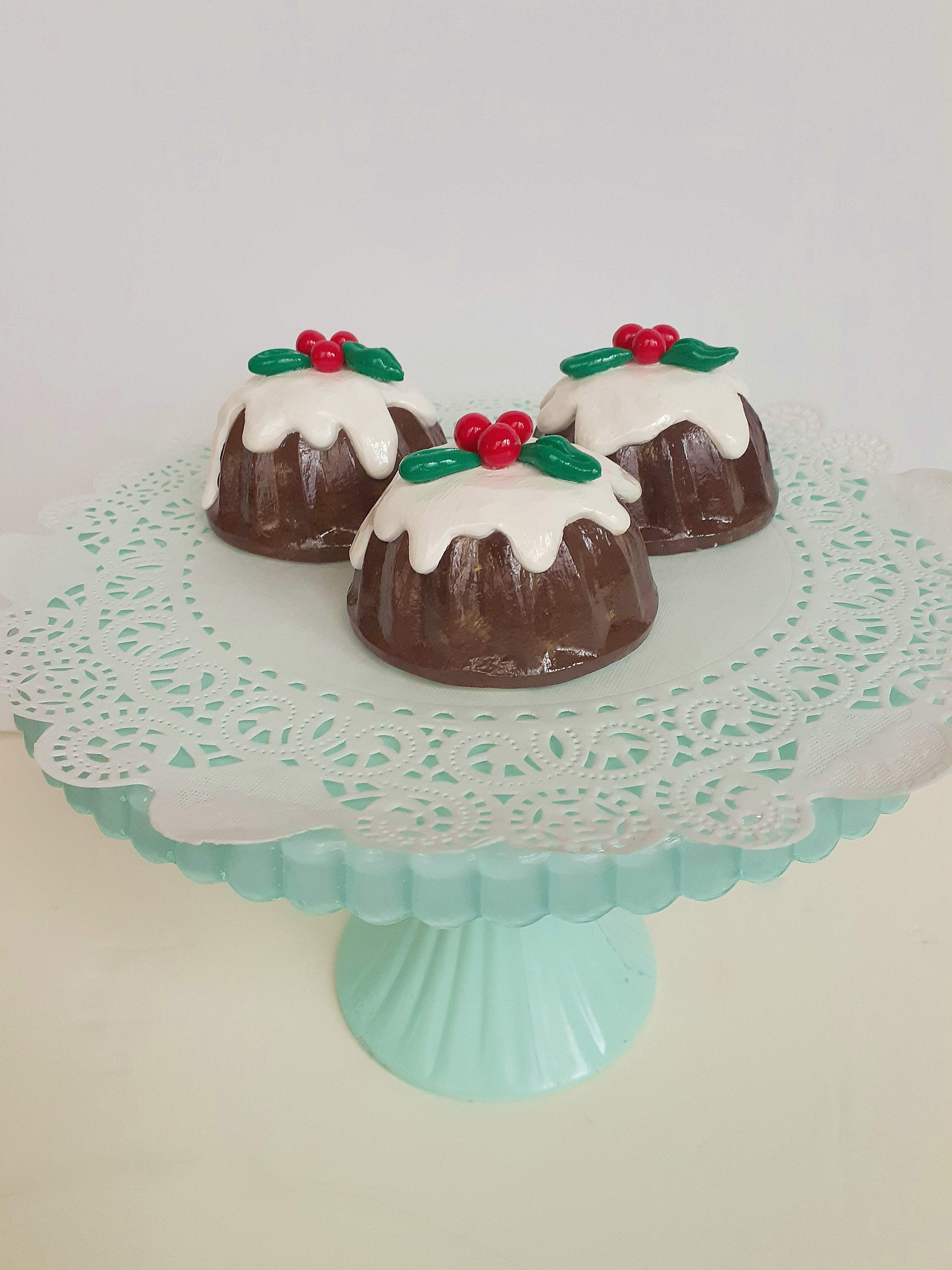 Figgy Pudding Fake Mini Bundt Cake Etsy