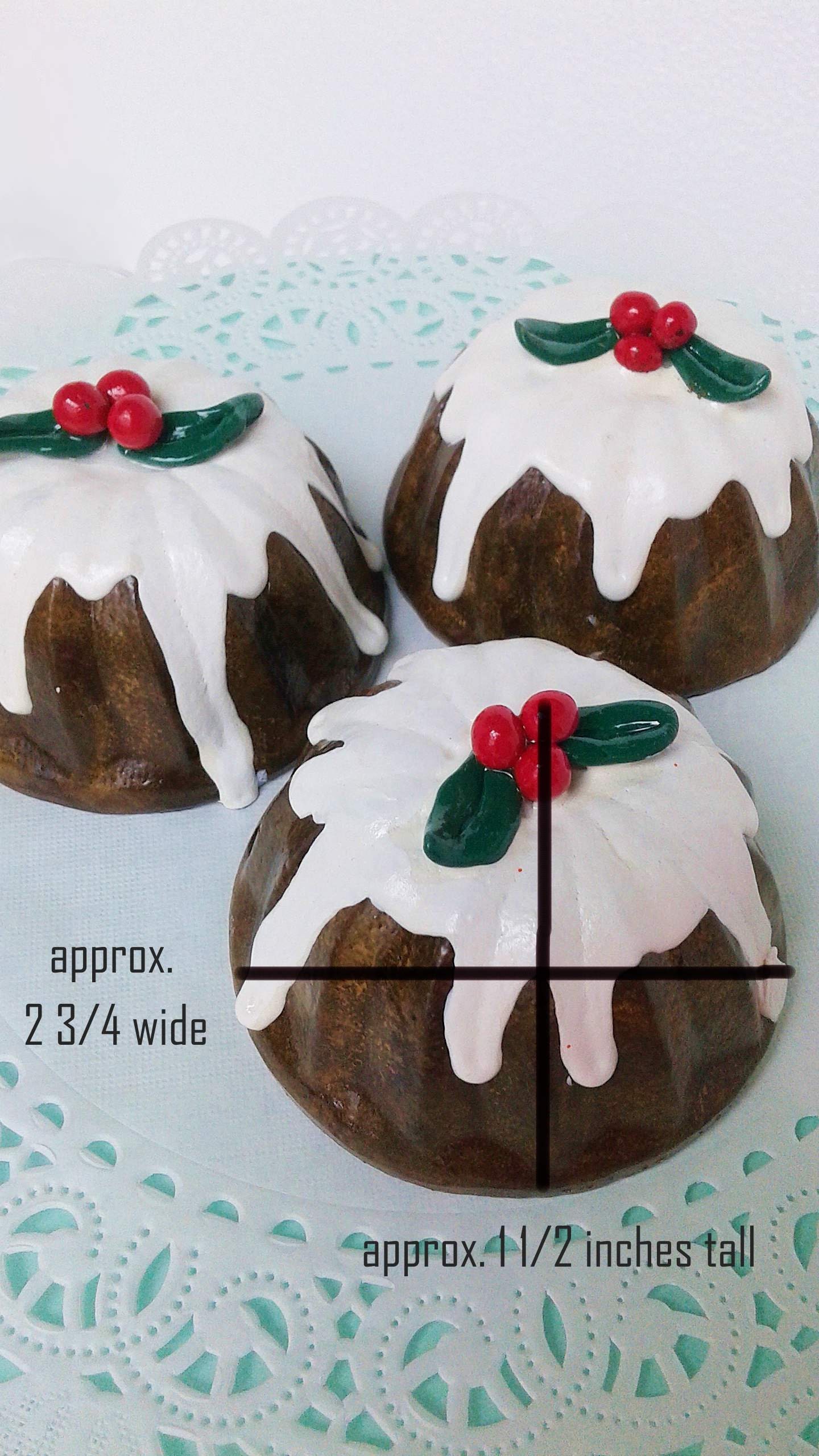 Figgy Pudding Fake Mini Bundt Cake Etsy