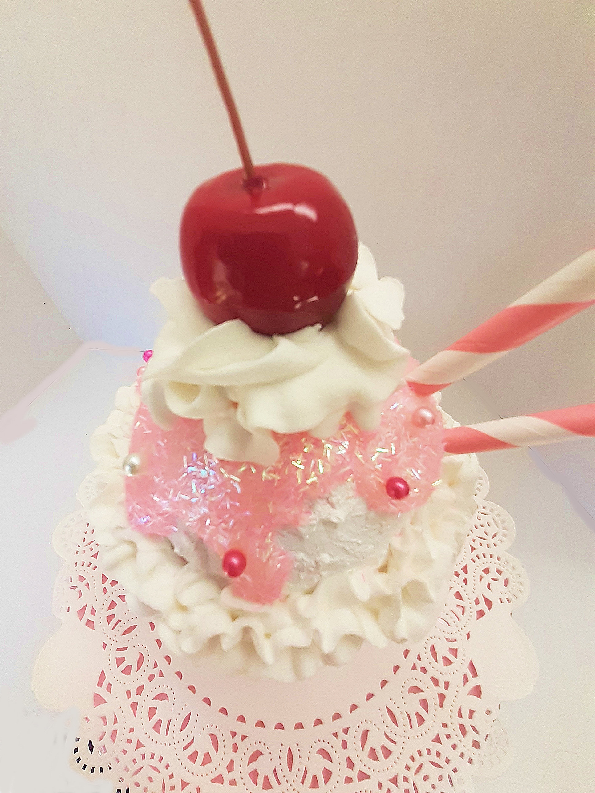Fake Ice Cream Sundae, Tiered Tray Decor, Photo Prop - Etsy