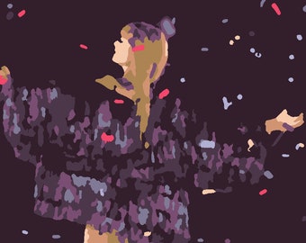 Confetti Falling - Color by Numbers (Taylor's Version)