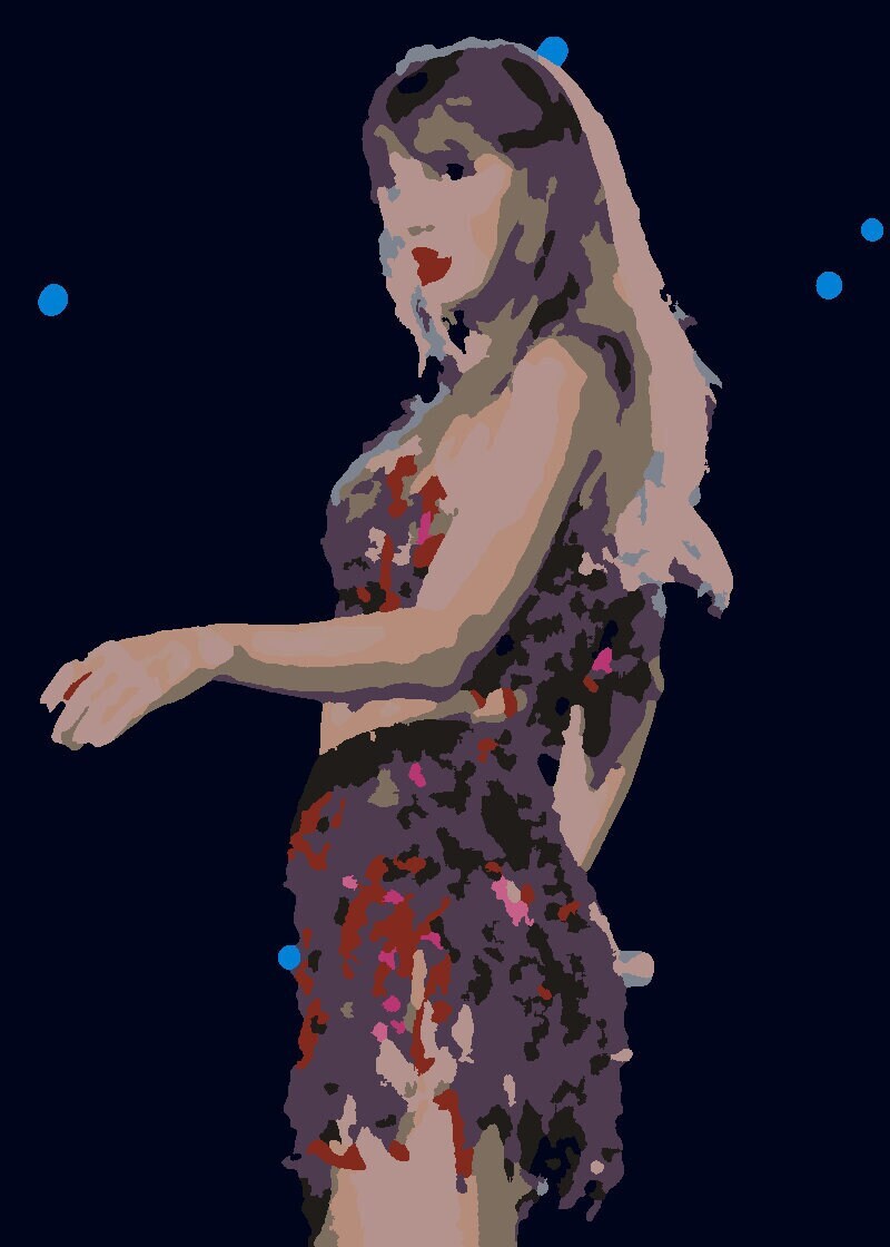 Color by Numbers taylor's Version Taylor Swift 1989 - Etsy