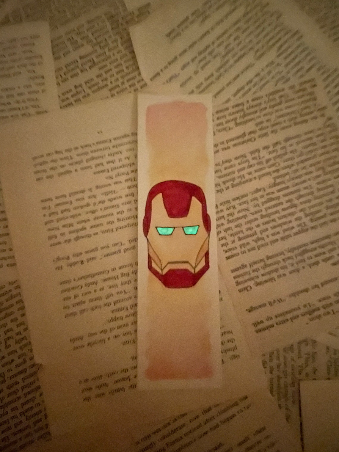 Marvel Metallic Bookmarks Etsy