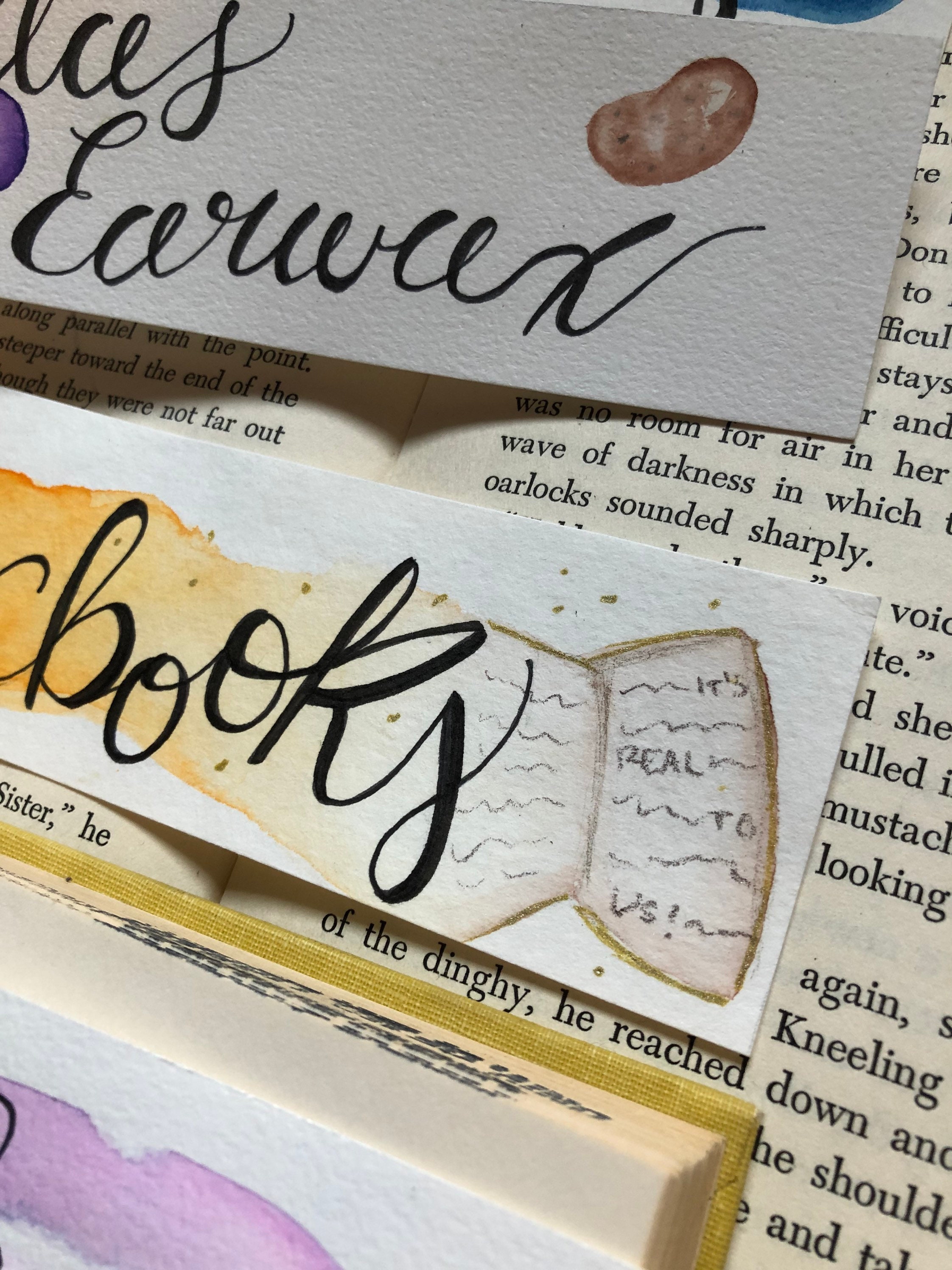 Harry Potter Quote Bookmarks | Etsy