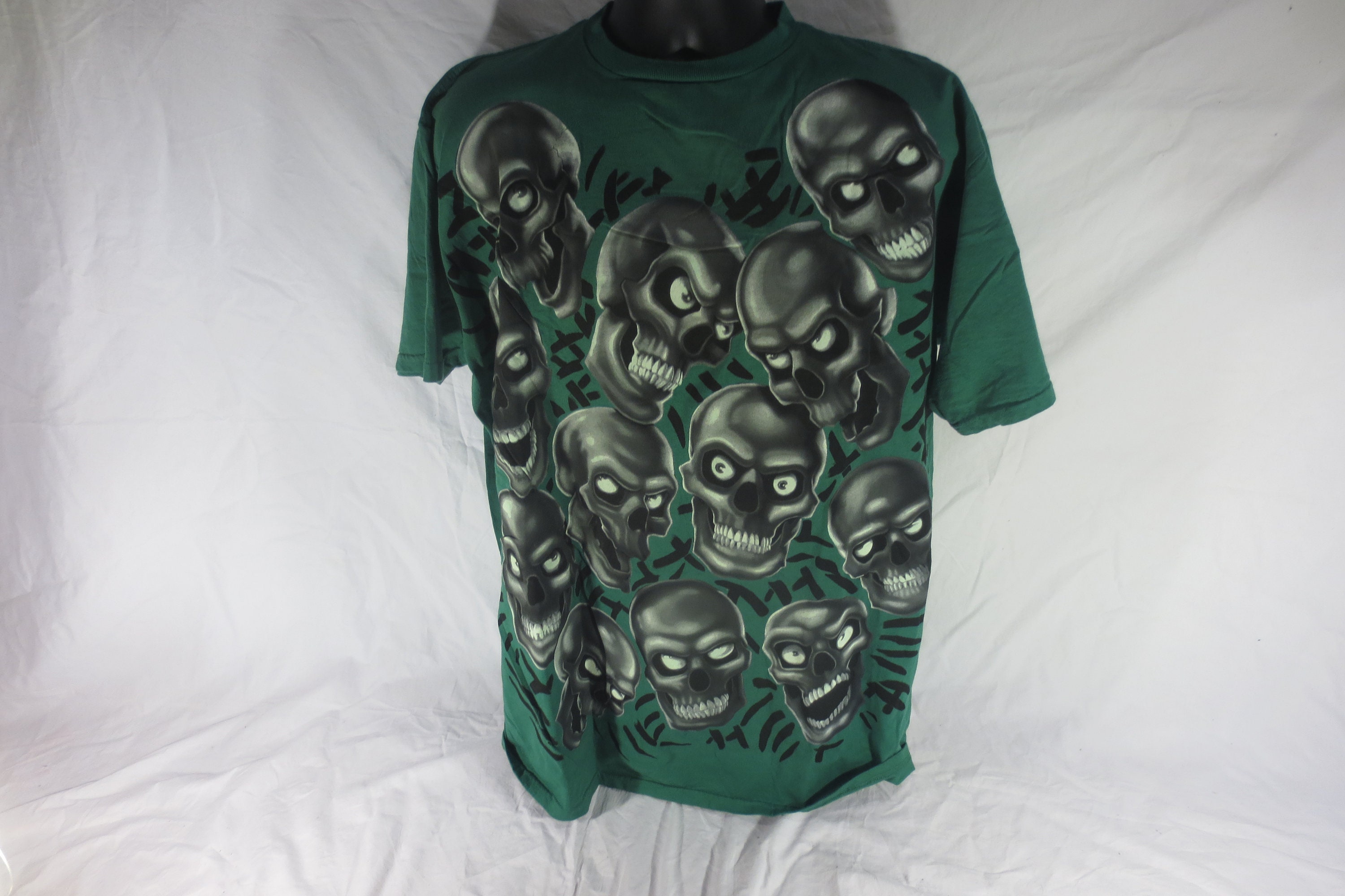 Green skull pile cheap