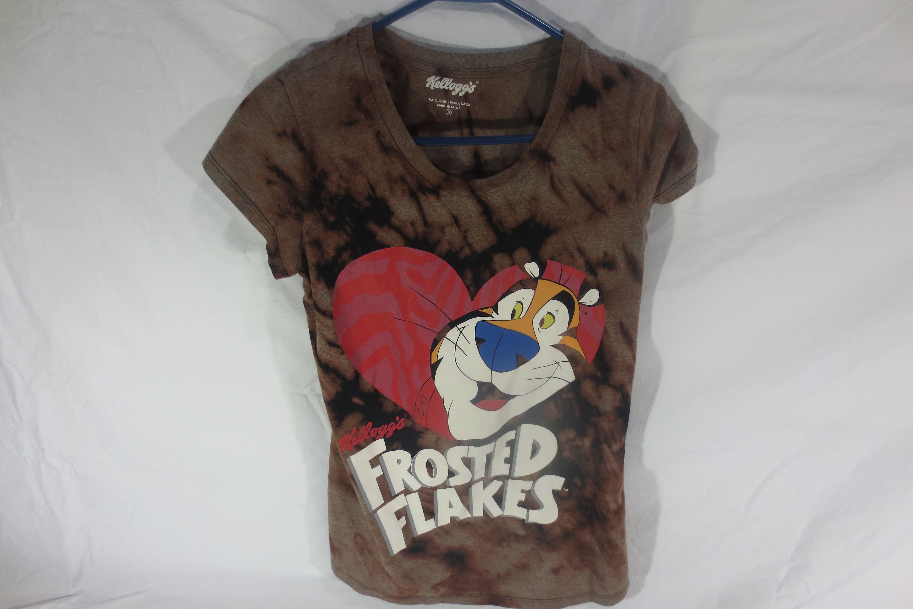 Kellogs - Frosted Flakes - I'm Great - Acid Wash Women's T-shirt - Size Small - Etsy
