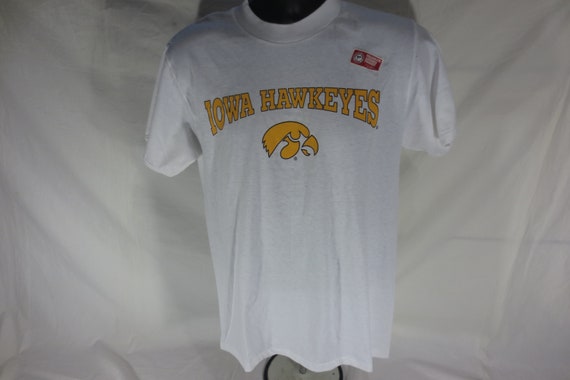 Vintage - Oneita - Iowa Hawkeyes t-shirt - Size M… - image 1