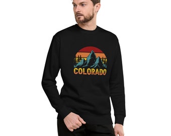 Colorado Sweatshirt, Colorado shirt, State Sweatshirt, Comfy crewneck, Classic Printed Soft Unisex Premium Sweatshirt
