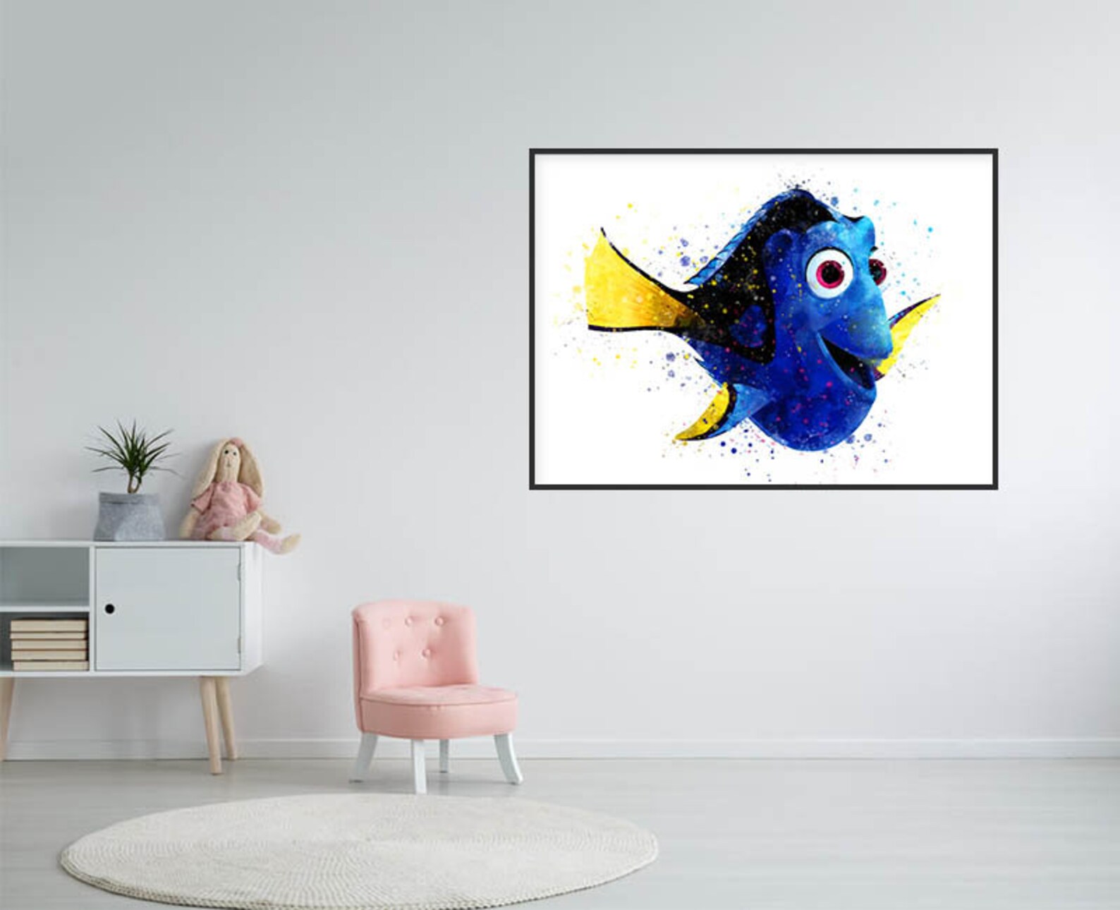 Finding dory dory poster Disney Prints Finding dory Art | Etsy