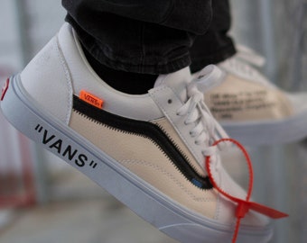 Virgil Abloh Off-White X Custom Vans