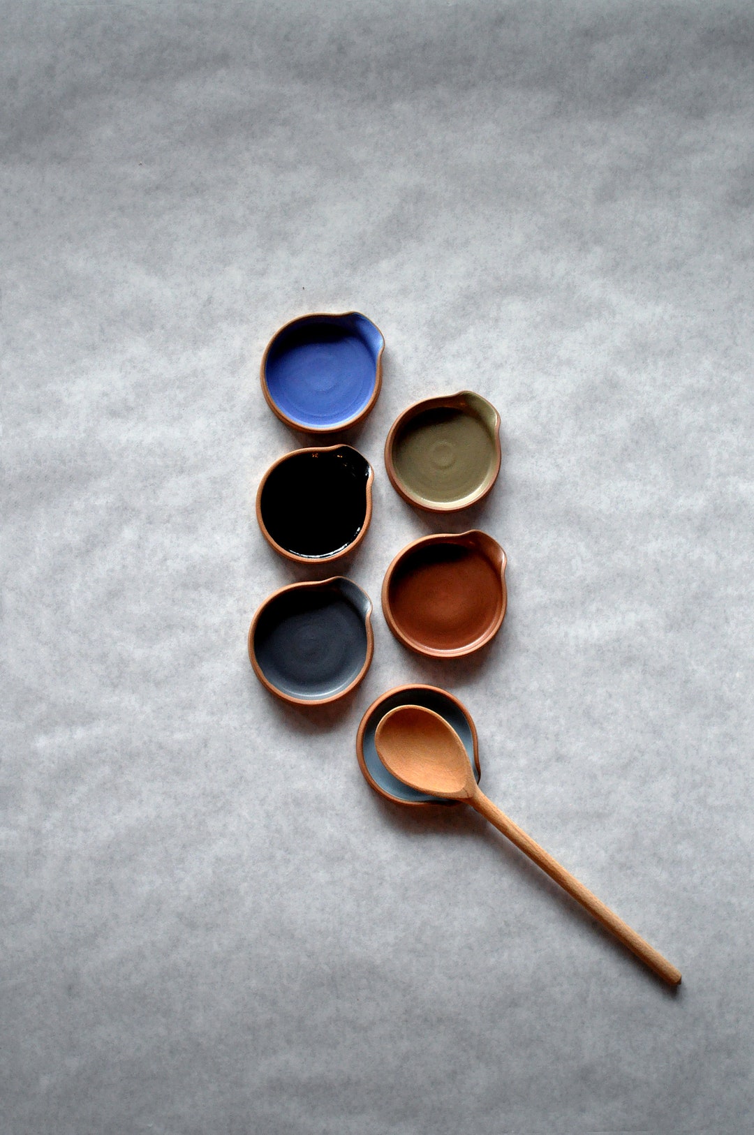 Handmade Ceramic Spoon Rest Small | Rustic Kitchen | Soap Rest | Sponge Holder | Earthy Tones | Farmhouse - Etsy