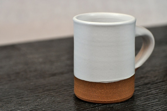 Handmade Espresso Mug | Rustic Farmhouse Pottery | Handmade | 7-8 oz | Brew Cup