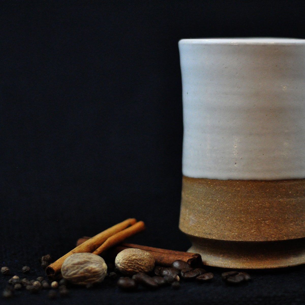 Footed Ceramic Tumbler