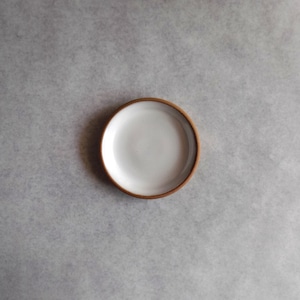 Modern Rustic Side Plate | Ceramic Side Plate | Modern Rustic Dinnerware | White Stoneware | Farmhouse Side Plate