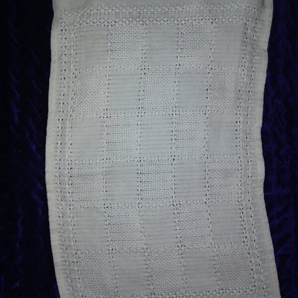 Set of 8 woven cotton placemats, checkerboard pattern, dining, table, linens, settings, boho. bohemian, serving, place mats