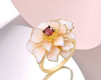 Weiduoli S925 Sterling Silver Vintage Engraving Peony Flower Ladies Earrings Ear Jewelry Weiduoli S925 Sterling Silver Vintage Engraving Peony Flower Ladies Earrings Ear Jewelry