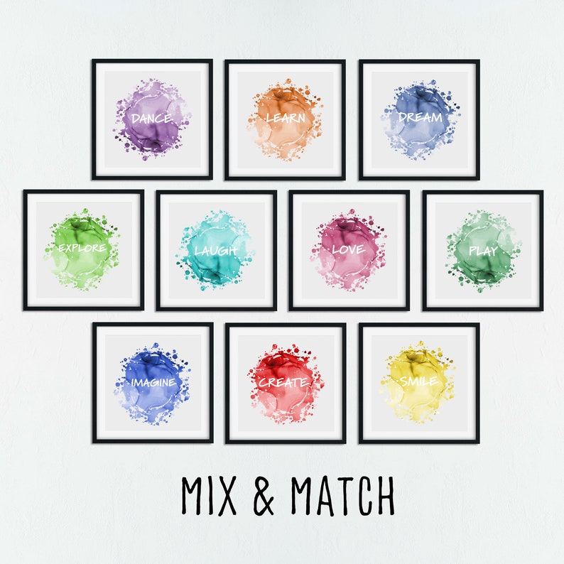 Explore Art Print Printable Art Quote Playroom Print Kids Etsy