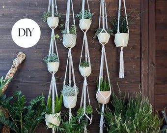 Macrame Ultimate Guide: DIY 5 Plant Hangers for Complete Beginners | Easy Step-by-Step Tutorial + Knot Instructions