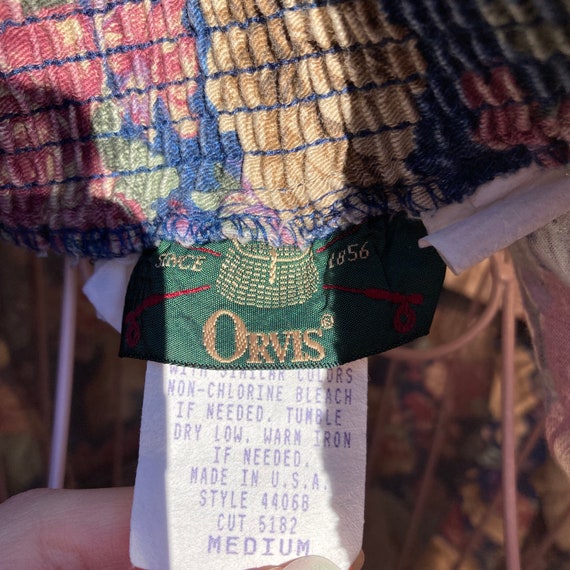 Vintage 90s skirt |s-m| cottage core Orvis cotton… - image 6