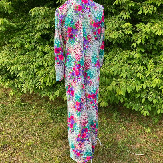 70s vtg vintage maxi long dress cottage prairie f… - image 5