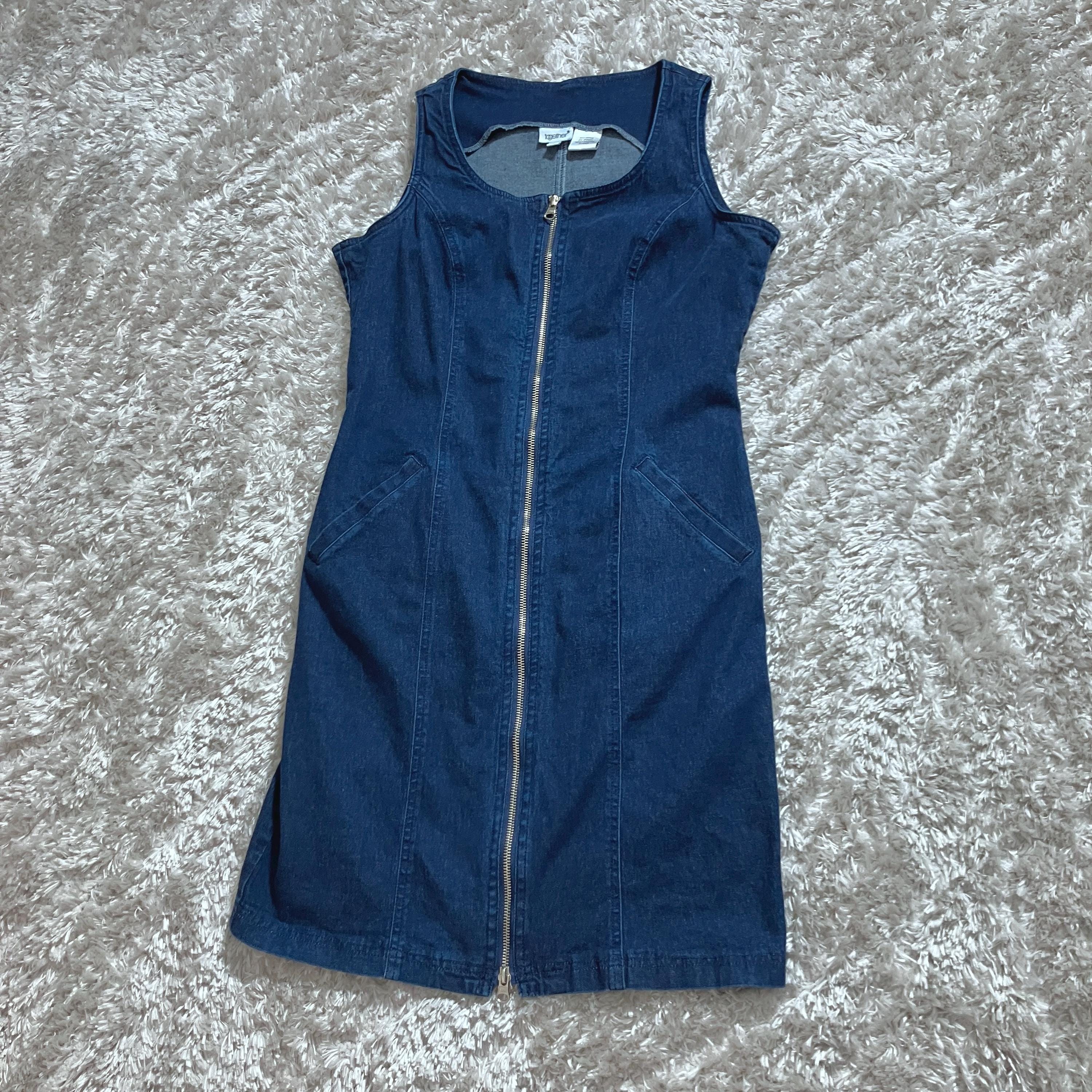 white christmas dresses Medium 90s Denim Daisy Pinafore Mini Dress – Flying Apple Vintage