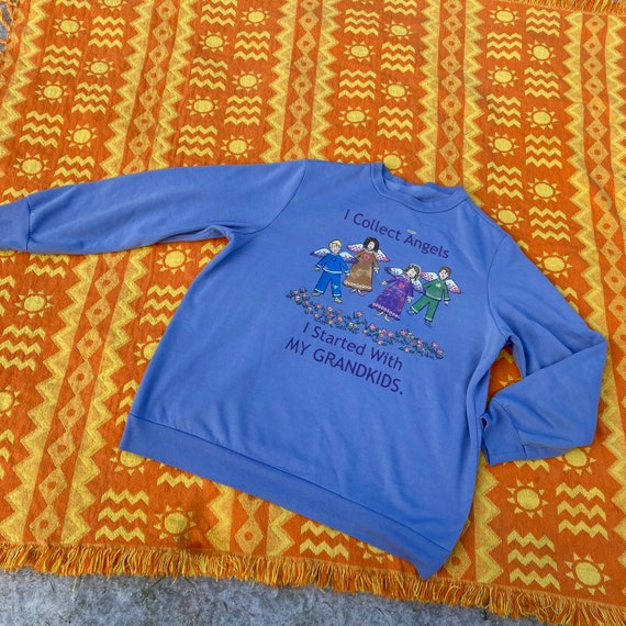 vintage grandma 90s sweater sweatshirt  graphic /… - image 1