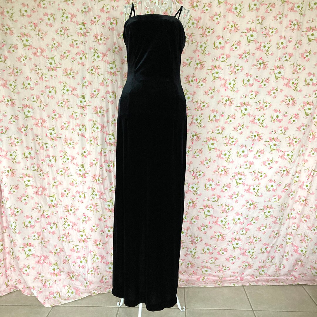 black roses dress – Turn In Heads Shop Online BLUE A-LINE CUT SHALLOW Style:Regular ED-005