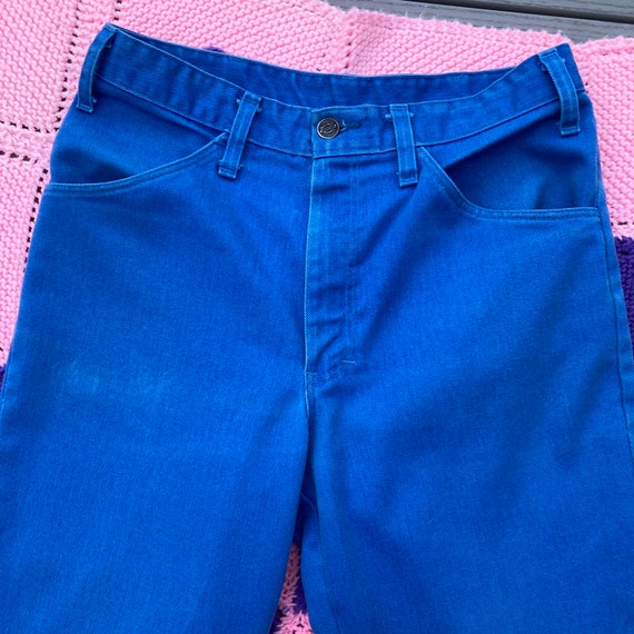 Vintage 70s high waisted jeans blue | 30-31 | USA… - image 7