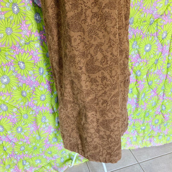 vintage dress  corduroy jumper 90s | S-M | cottag… - image 6