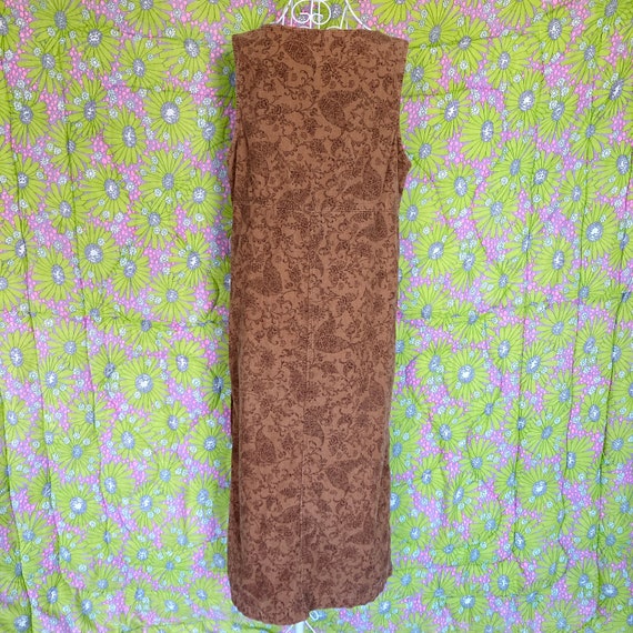 vintage dress  corduroy jumper 90s | S-M | cottag… - image 5