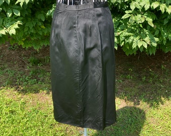 Vintage 60s skirt black | XS-S| union made pencil