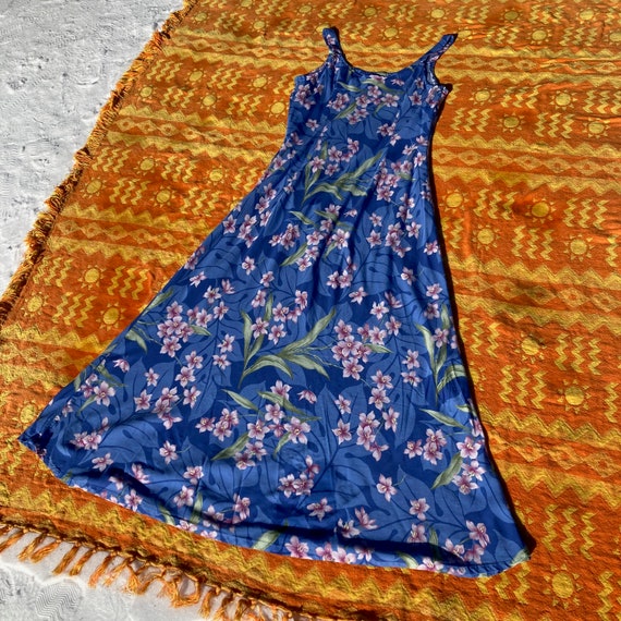 vintage 90  floral print dress cottage core //s-m… - image 5
