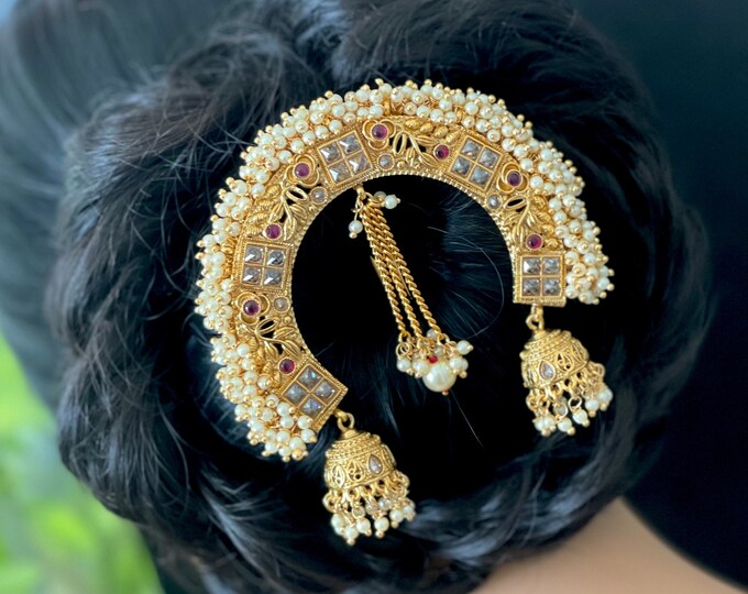 Antique Hair Pin / Juda Pin / Veni Pin / Juda Pin / Classical Dance