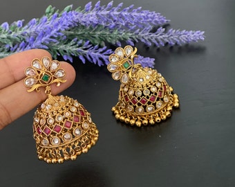 ruby jhumki