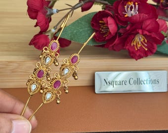 Pendientes Ear Cuff de aguja de moda / Pendientes Ear Cuff de estilo antiguo