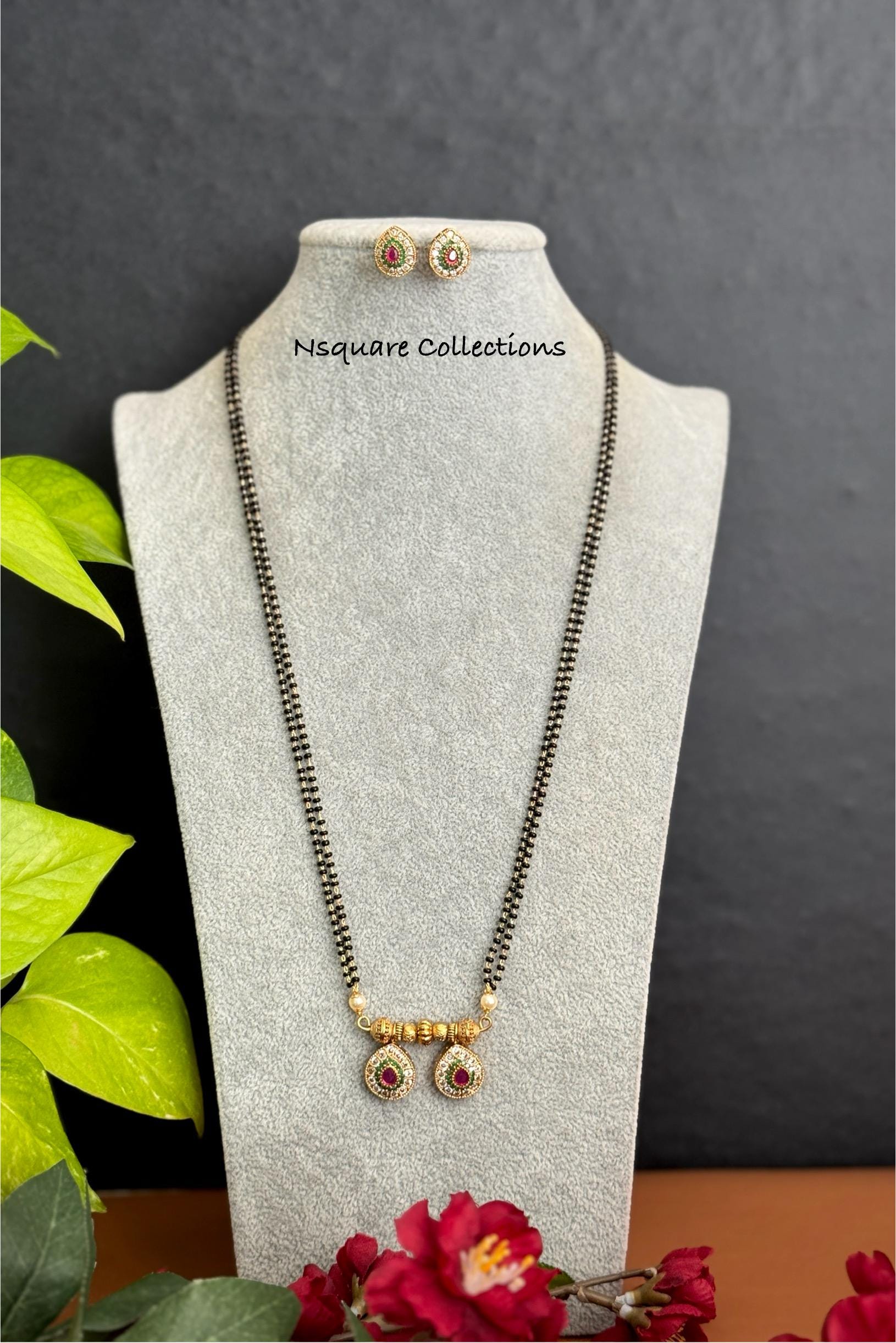 Buy Lakshmi Black Beads Online In India India