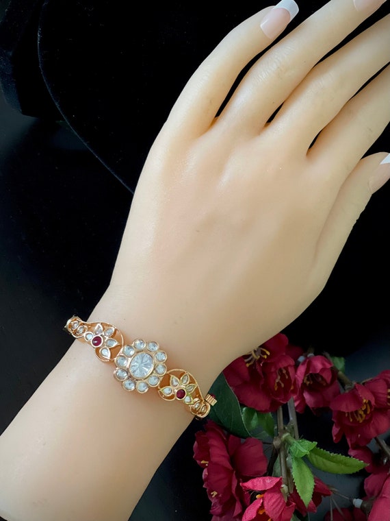 Buy Kundan Bracelet for Girls Online