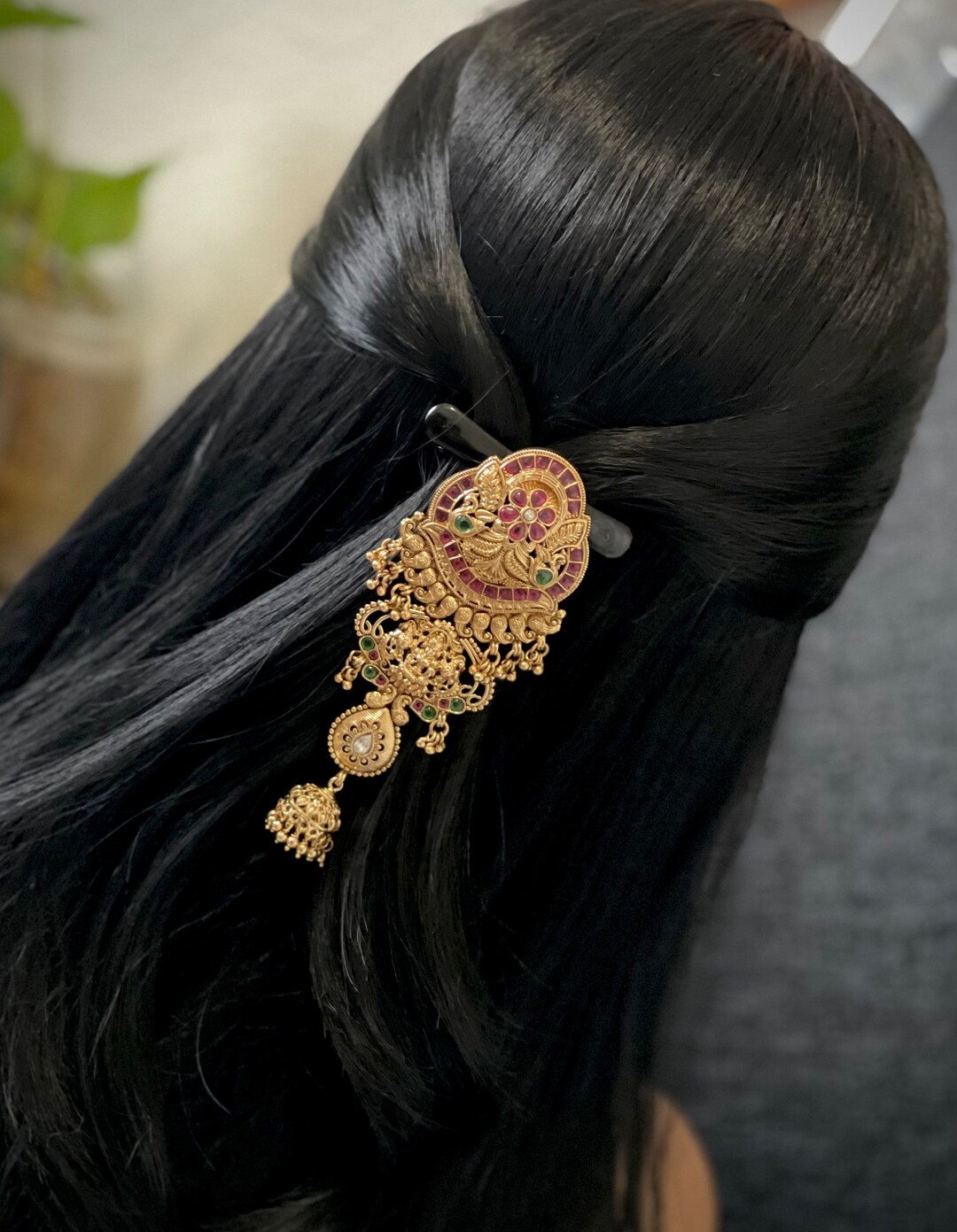 Antique Hair Pin Juda Pin Veni Pin Jada Billa Classical Dance Antique Hair Pin Juda Pin Veni Pin Jada Billa Classical Dance