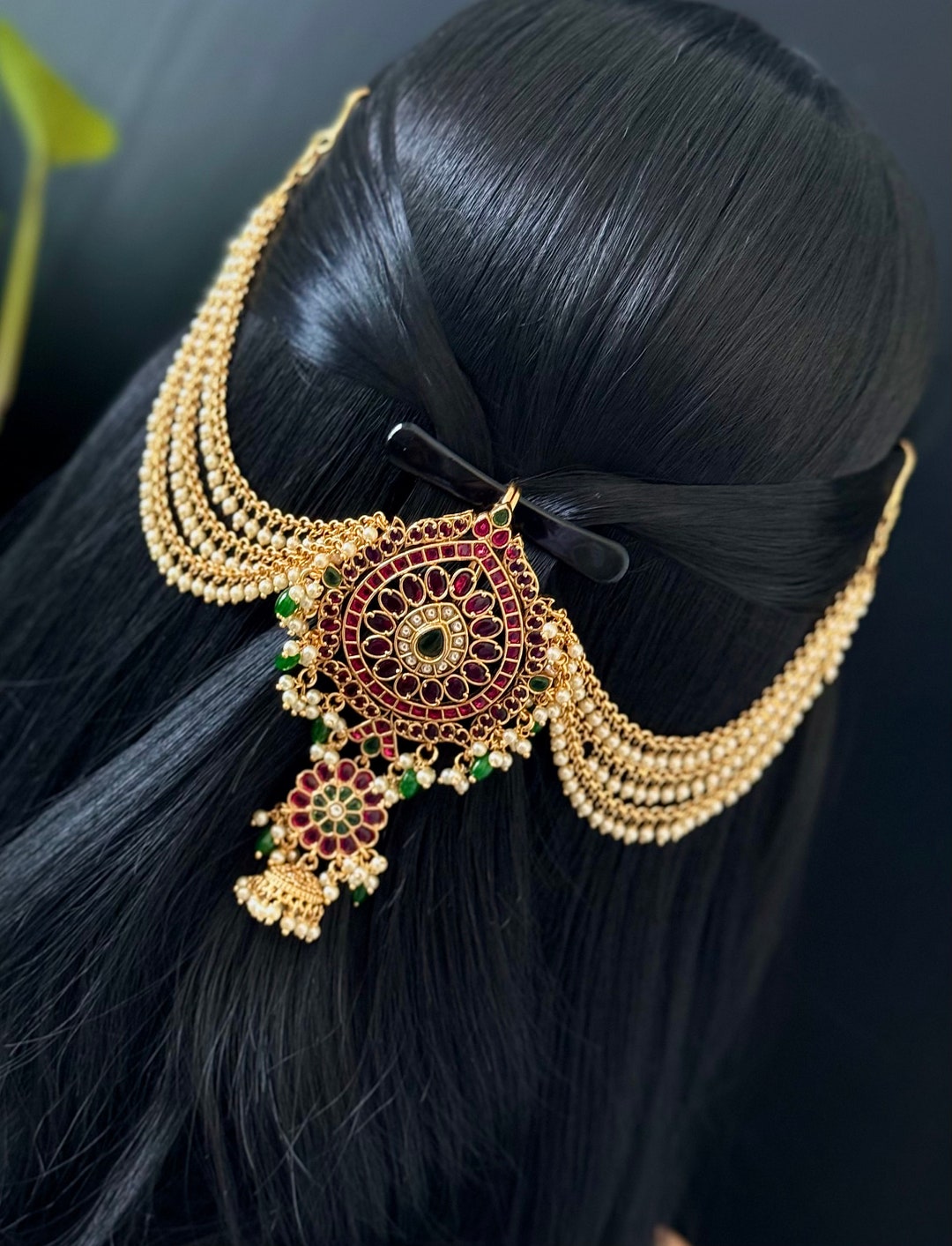 Antique Hair Pin / Juda Pin / Veni Pin / Juda Pin / Rakodi / Bun Billa