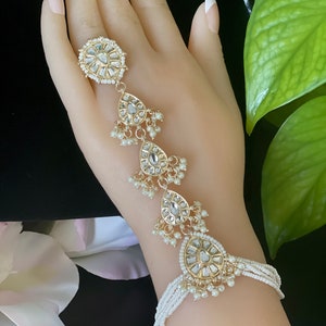Kundan 2024 ring bracelet