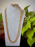RESTOCKED-Simple Polki Gold finished Haram/  Bridal Jewelry / Indian Jewelry/  Polki Haram / Temple jewelry/  gold finished haar