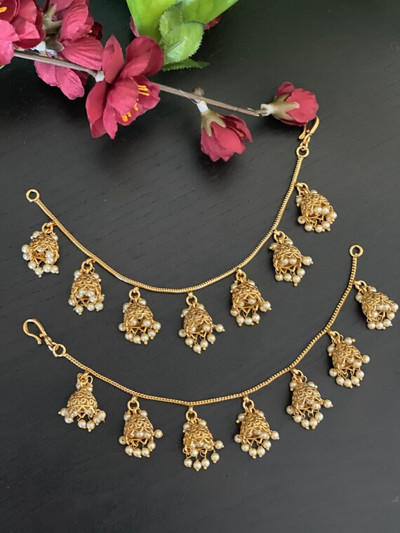 Gold plated 2024 ear chain