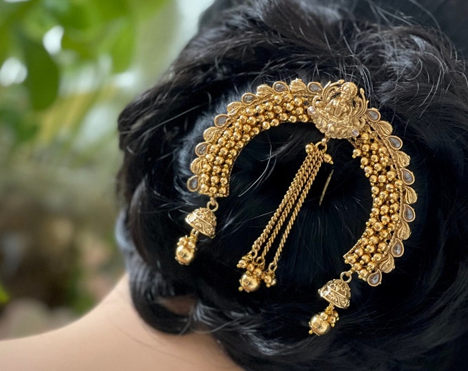 Antique Hair Pin / Juda Pin / Veni Pin / Juda Pin / Classical Dance