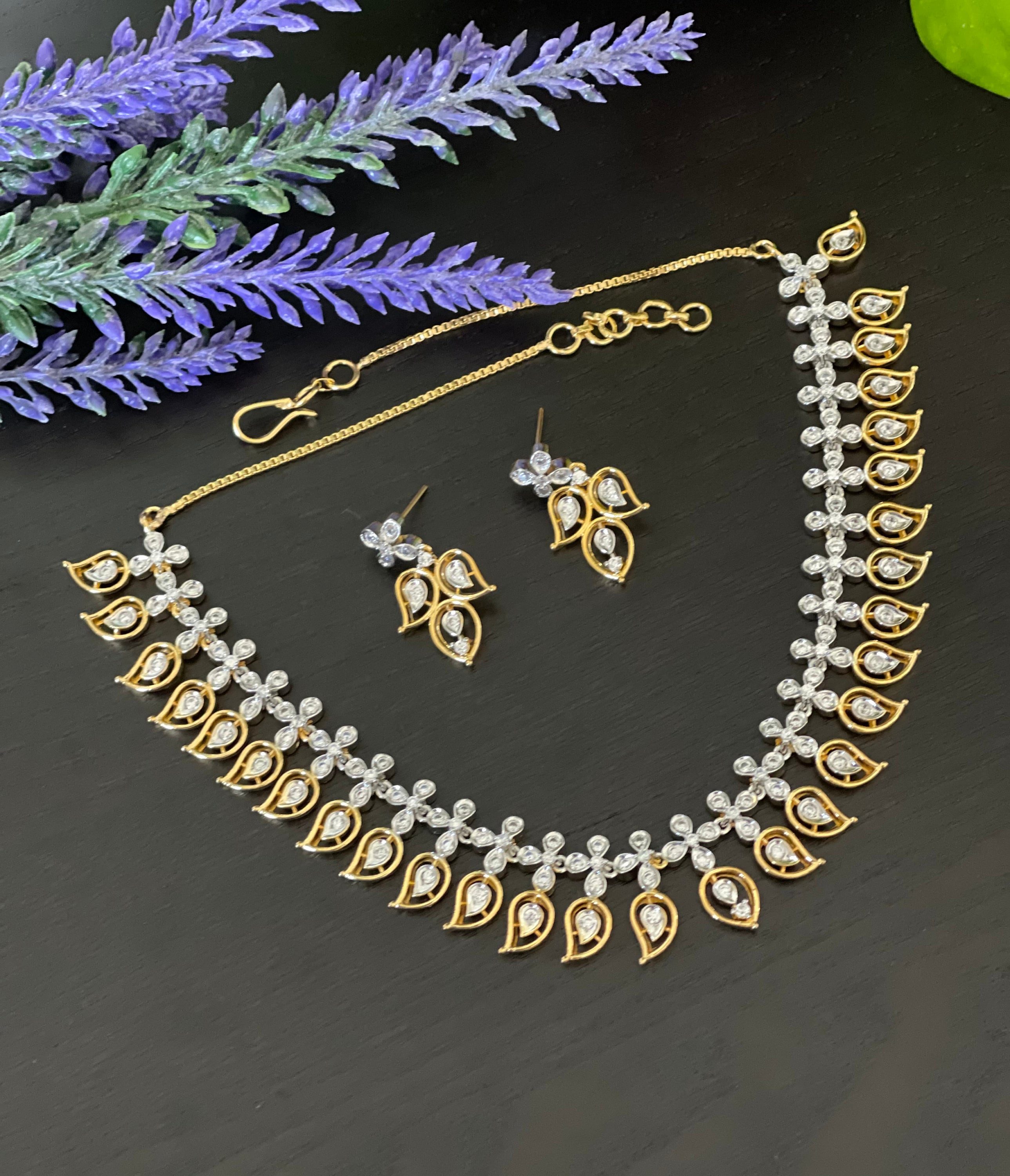 Designer Simple Delicate Gold Plated 