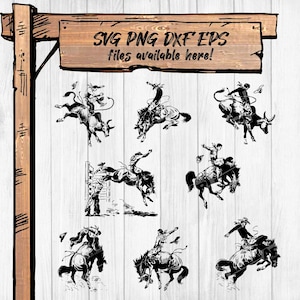 Dxf Saddle Bronc - Etsy UK