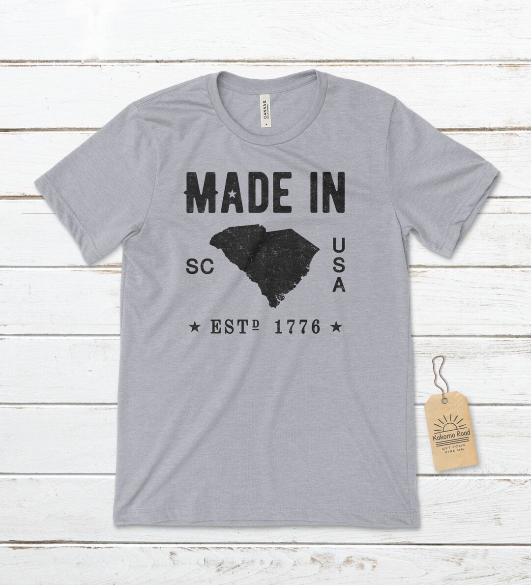 Made in South Carolina Unisex T-shirt South Carolina T-shirt - Etsy