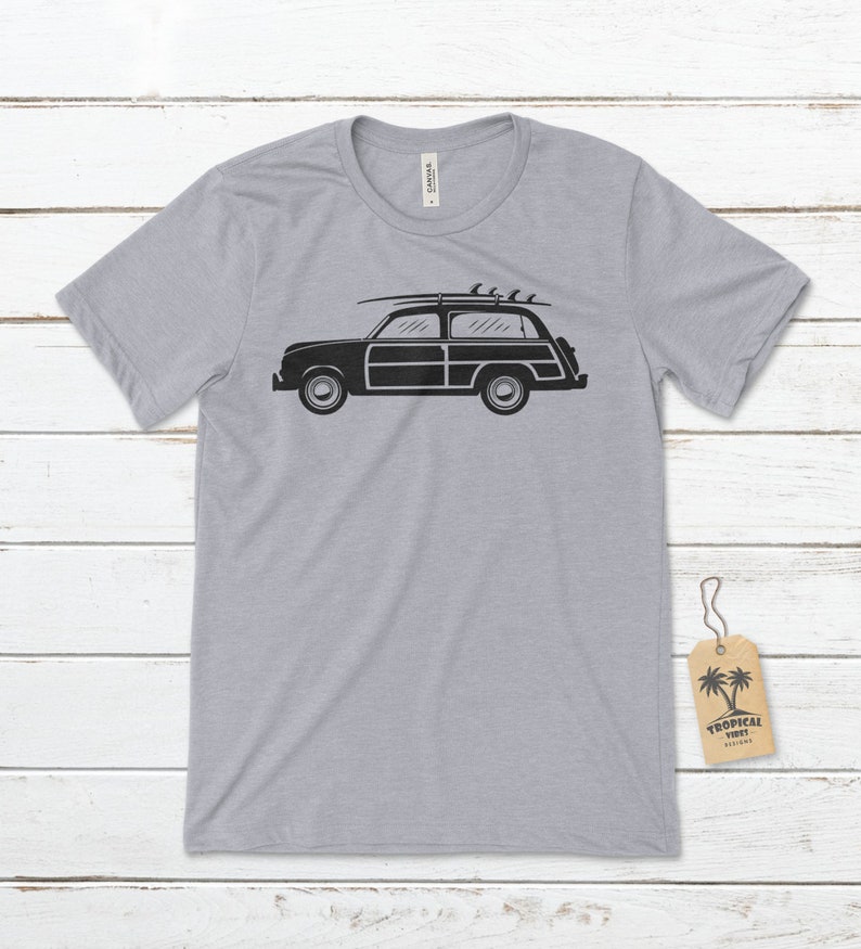Woodie Wagon Tshirt Surf Tshirts Vintage Tshirts Classic Etsy