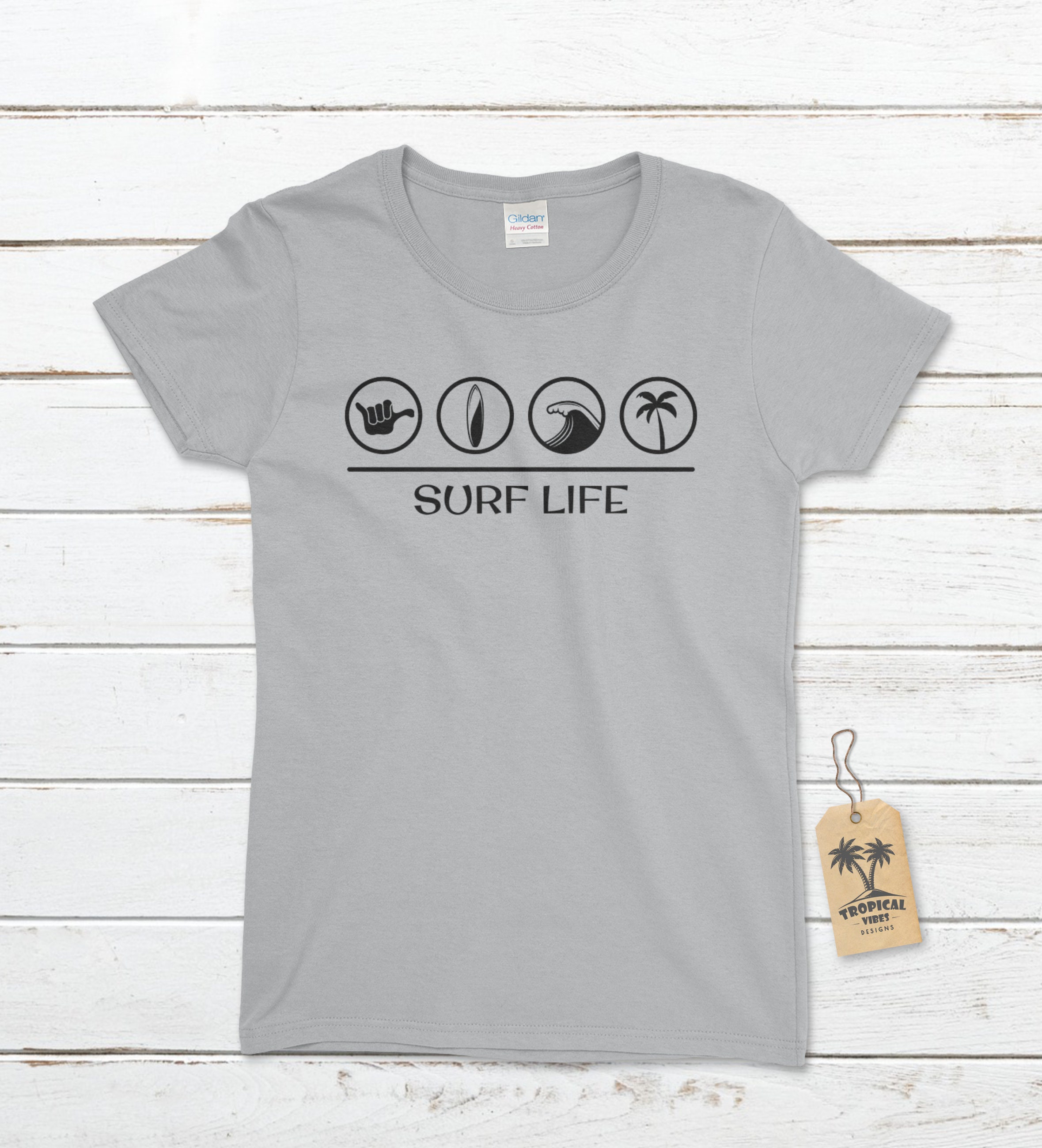 womens surf t shirts