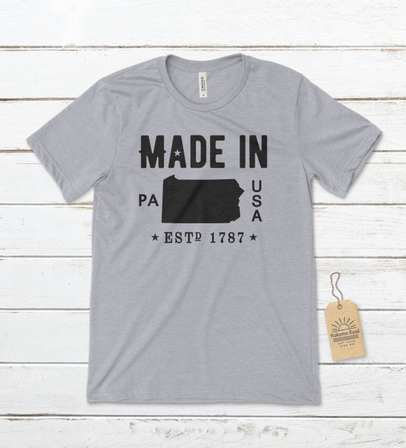 Pennsylvania t shirts hot sale