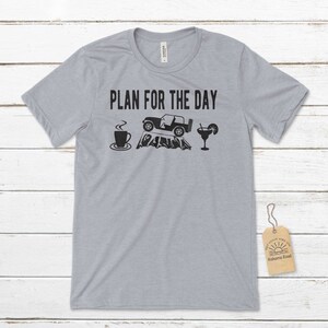 Plan for the Day Off-Roading T-Shirt, Unisex Cotton Tee