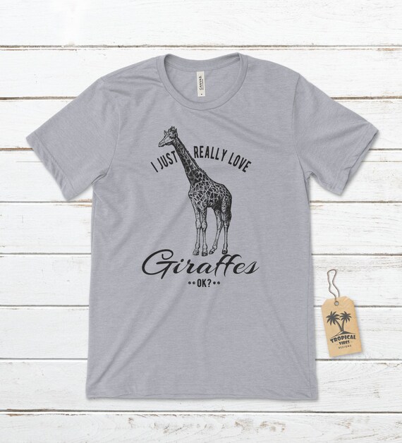 I Just Really Like Giraffes Cute Zoo Safari Animal T-Shirt I Just Really Like Giraffes Cute Zoo Safari Animal T-Shirt